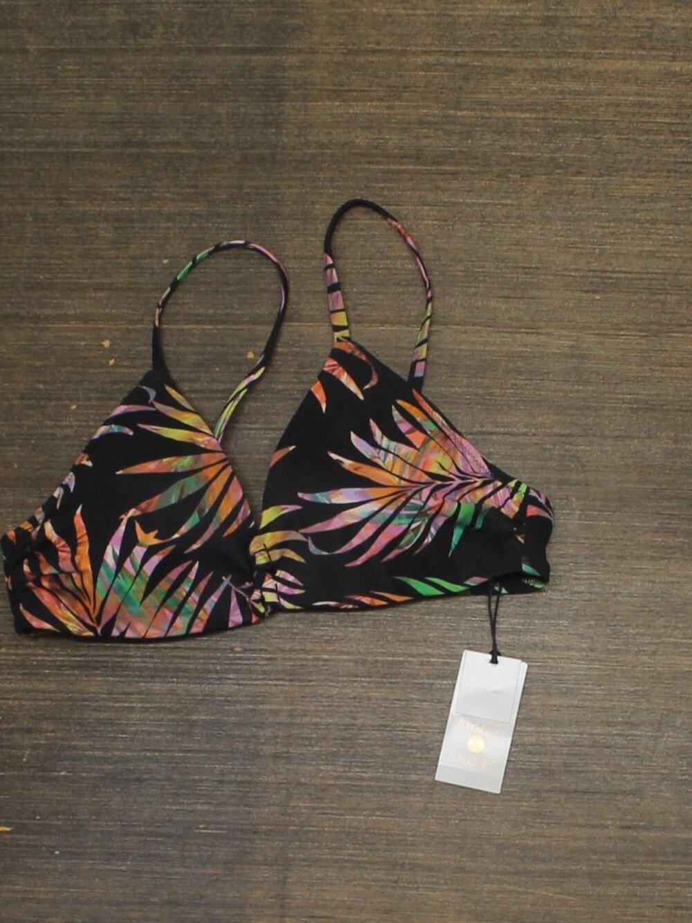 Shade Shore Women S Lightly Lined Strappy Front Detail Bikini Top 34B
